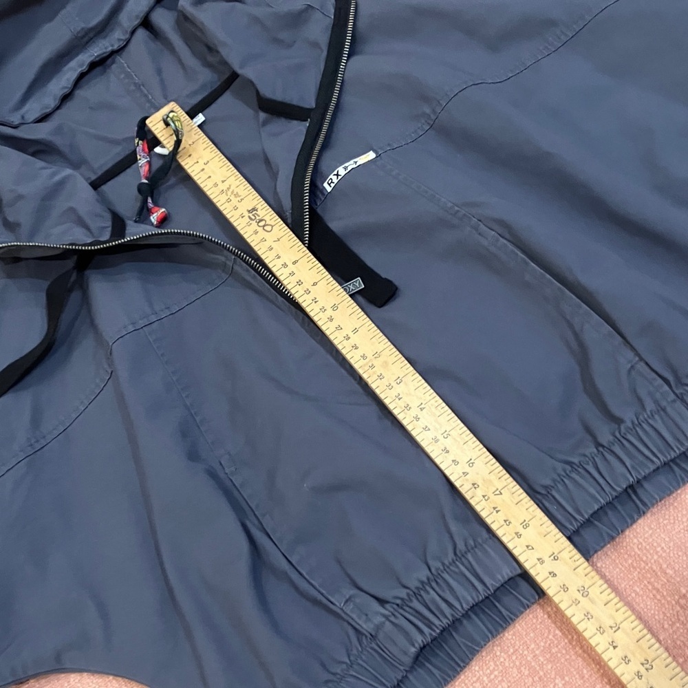Roxy cropped canvas Jacket with Black small wm’s - Picture 7 of 14